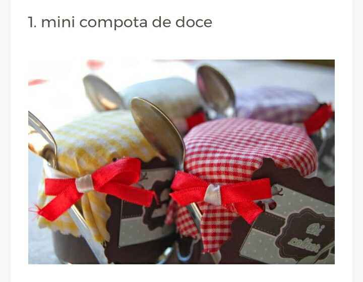  Lembrança chá de cozinha - 3