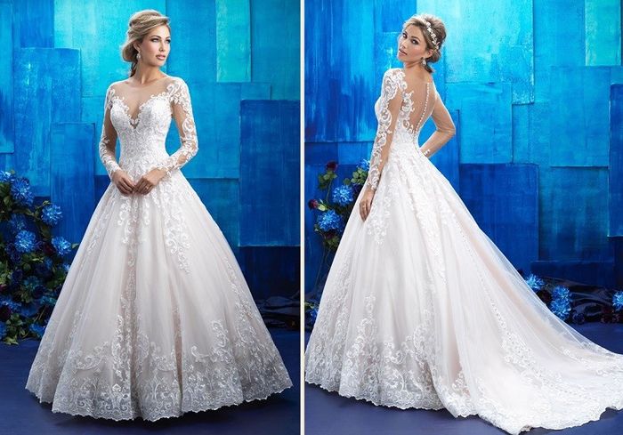 Resultado de imagem para vestidos de casamento de princesas 2018