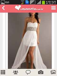 Vestido mini wedding - 1