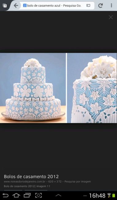 Decoração - casamento azul? alguém já fez? já foi? - 10
