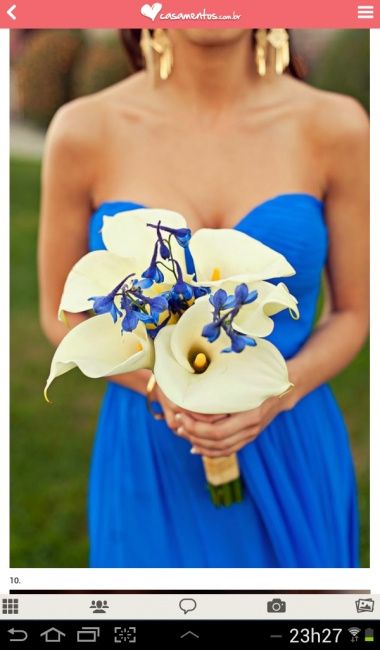 Decoração - casamento azul? alguém já fez? já foi? - 16