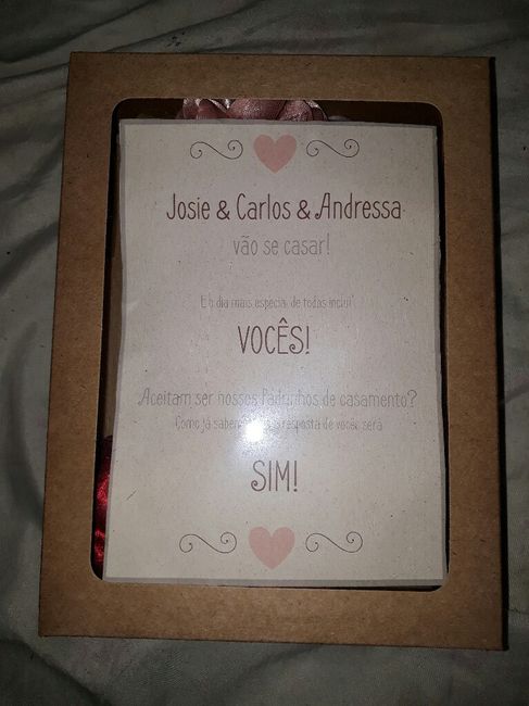  Lembrancinha para os Padrinhos - 1