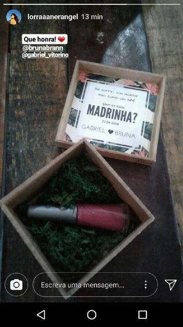  Convite dos padrinhos! Ficou lindo! - 3