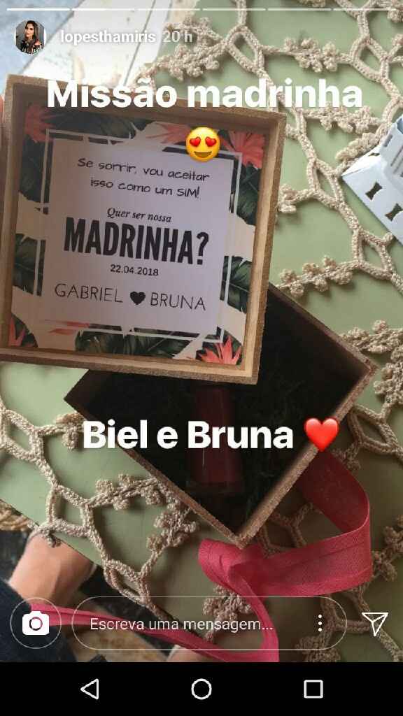  Convite dos padrinhos! Ficou lindo! - 1