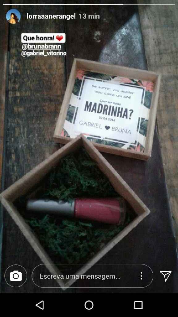  Convite dos padrinhos! Ficou lindo! - 3