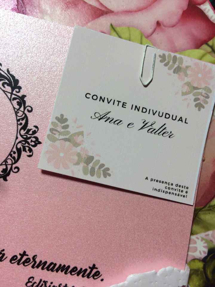 Convites individuais/ chá bar ✨ - 1