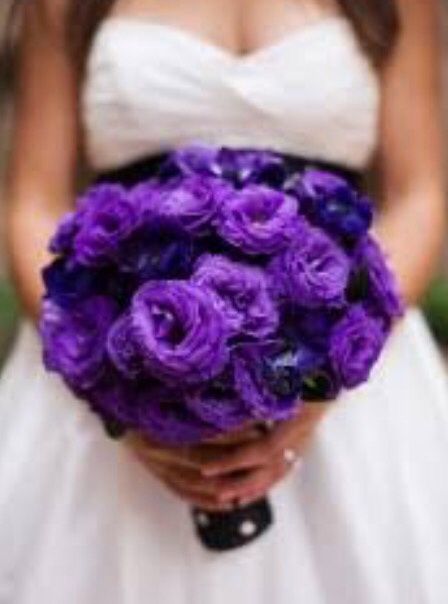 Inspirações de buquê roxo! 6