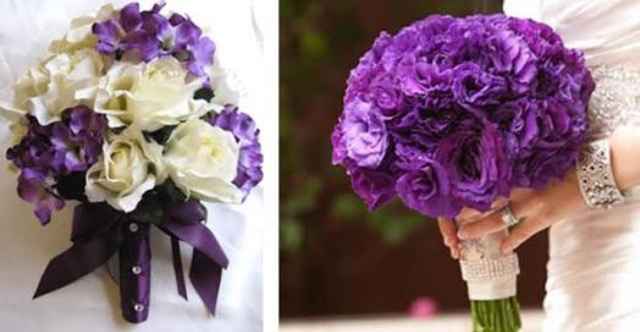  Inspirações de buquê roxo! - 4