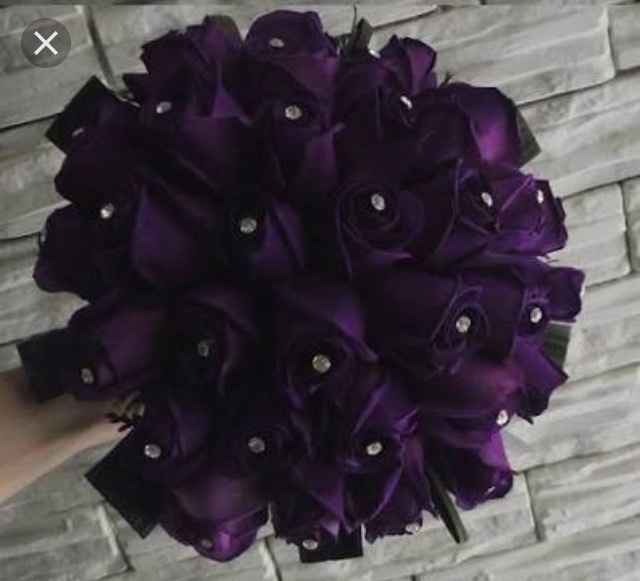  Inspirações de buquê roxo! - 8