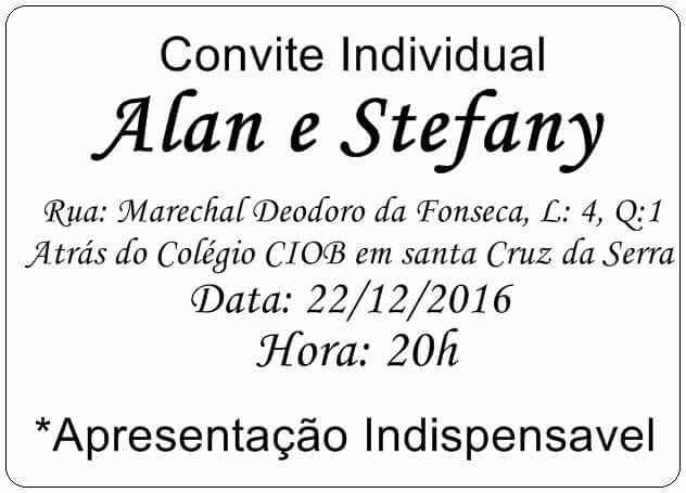 Convites - 2