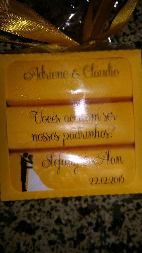Meu convite de padrinhos... vem ver - 2