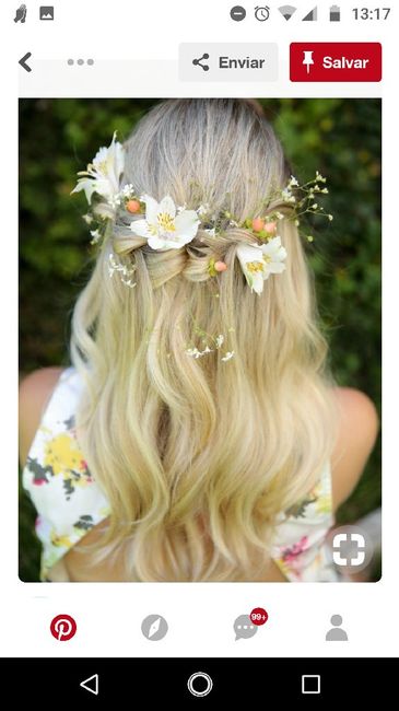 Qual será o tipo do penteado? - 1