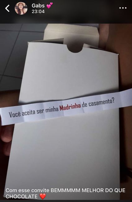 entrga dos convites padrinhos e madrinhas ♥️ - 3