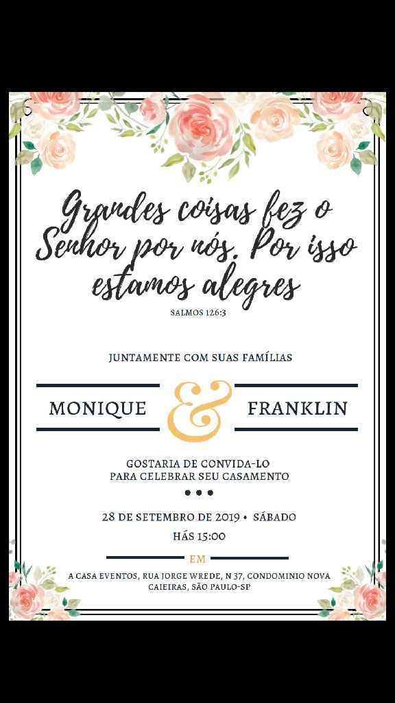 Prévia do estilo de convite - 1