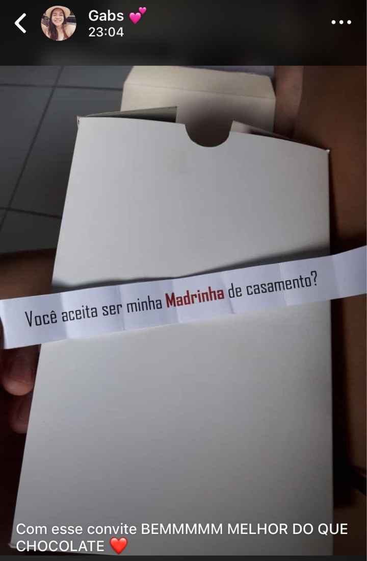 entrga dos convites padrinhos e madrinhas ♥️ - 3