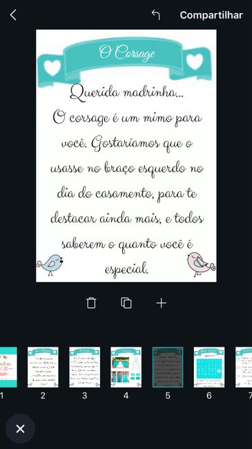  Noivinhas que irão fazer o convite dos padrinhos. - 4