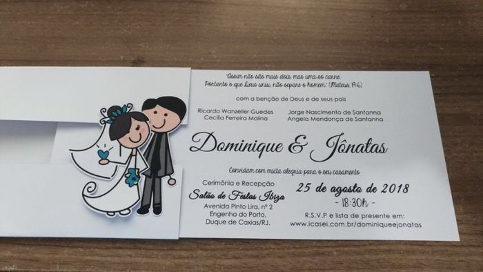 Meu convite de casamento 👰 - 5