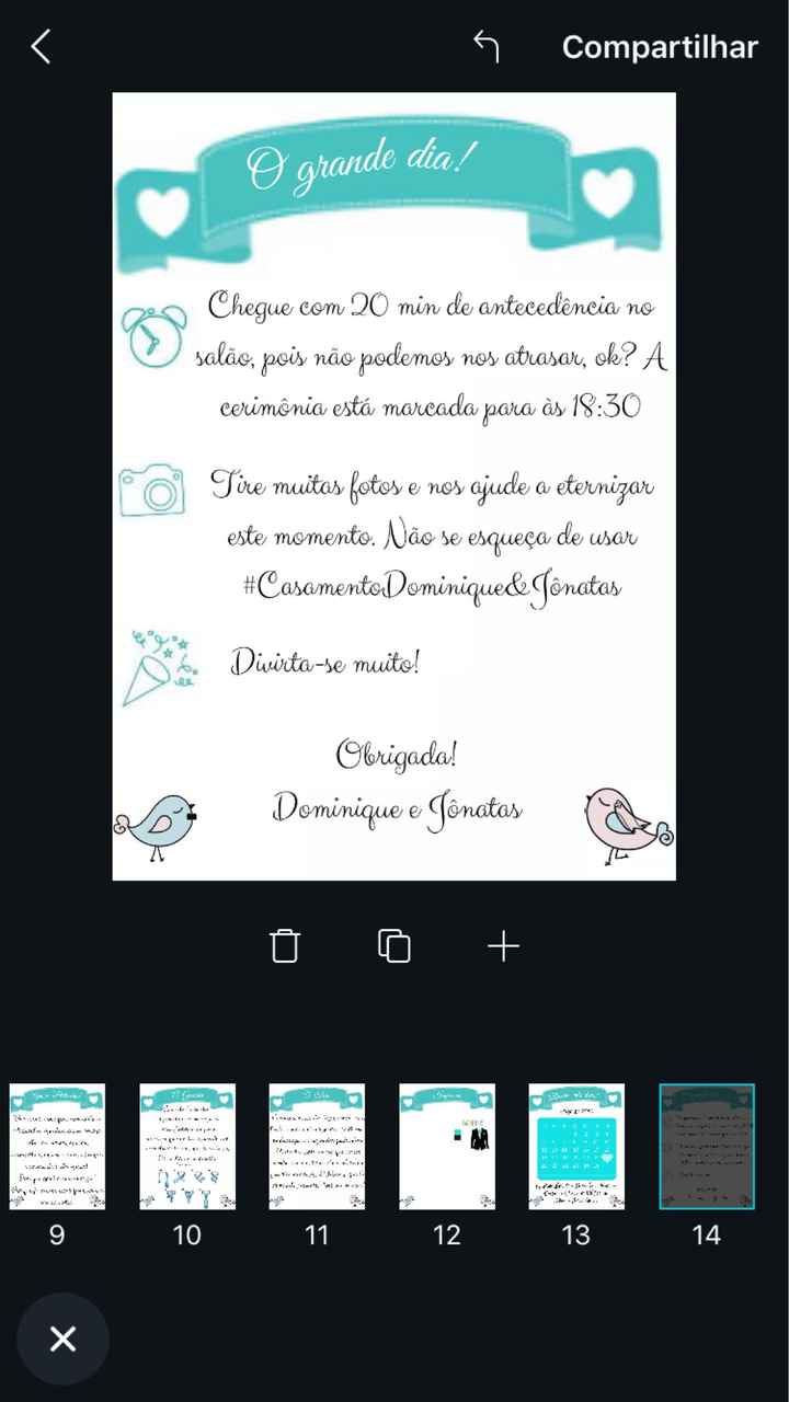  Noivinhas que irão fazer o convite dos padrinhos. - 12