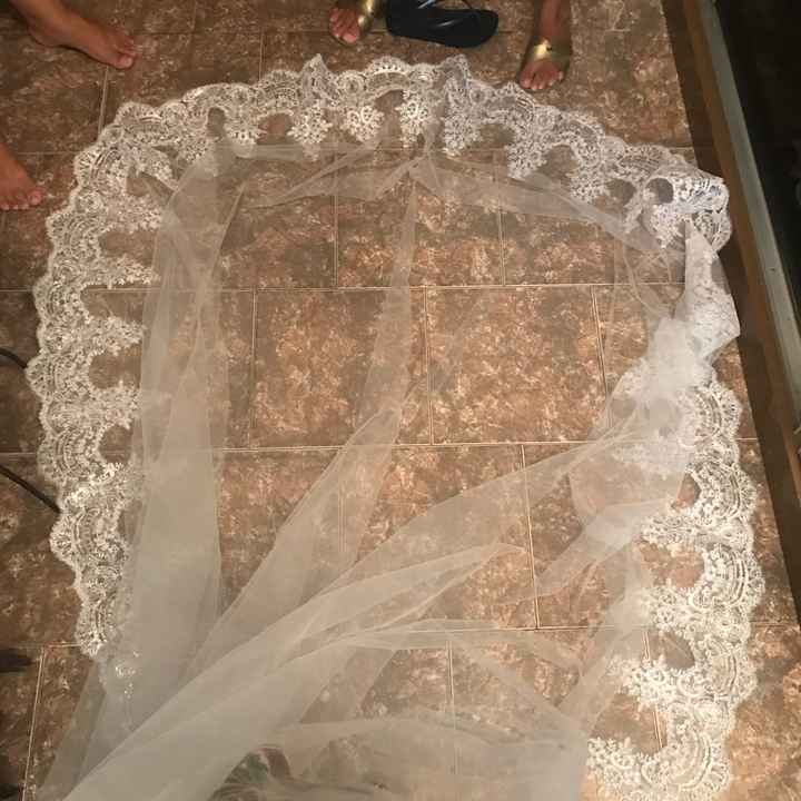  Meu véu comprado na aliexpress chegouuuuuuuu - 2