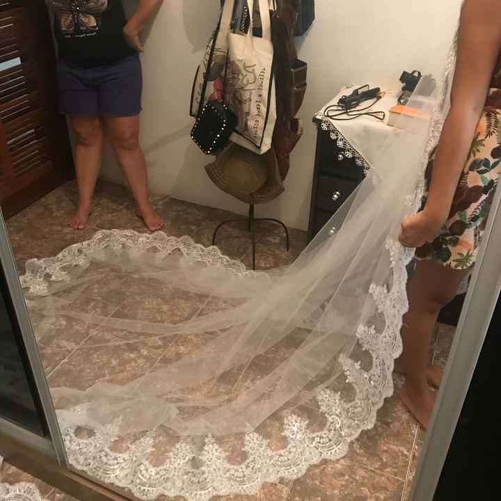  Meu véu comprado na aliexpress chegouuuuuuuu - 3