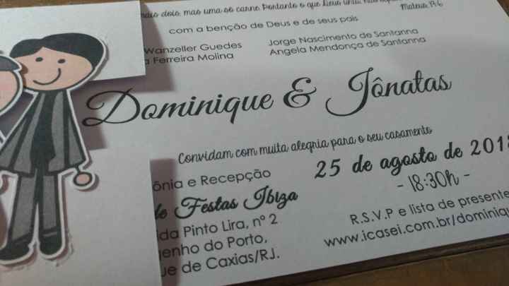 Meu convite de casamento 👰 - 3