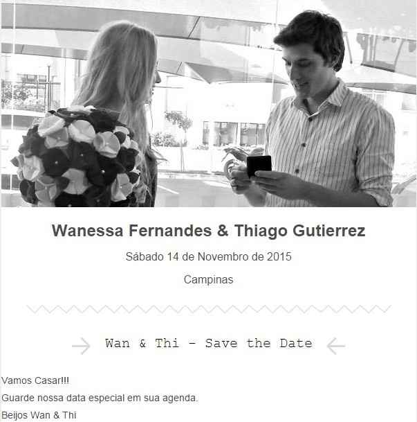 Save the date ♥