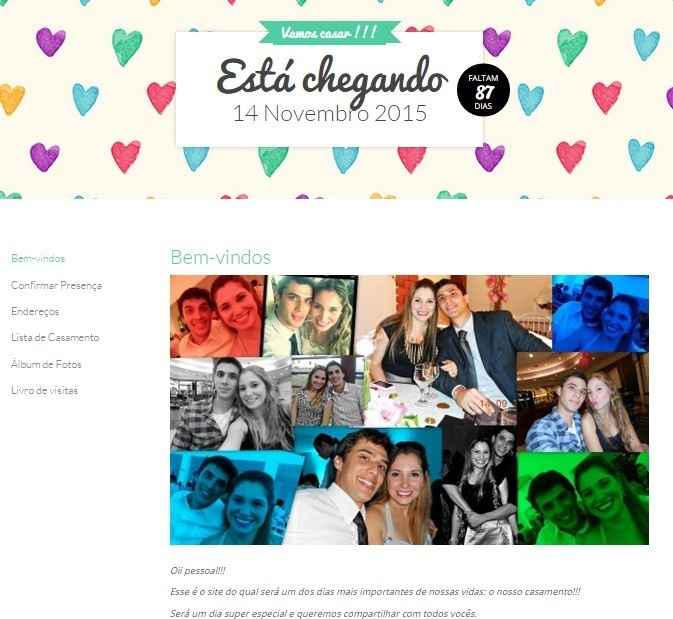 Web do Casamento