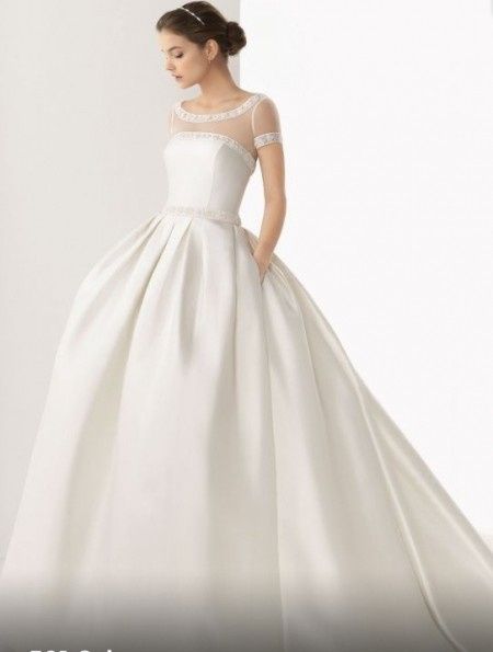 Vestido de noiva princesa, estilo bufante. - 1