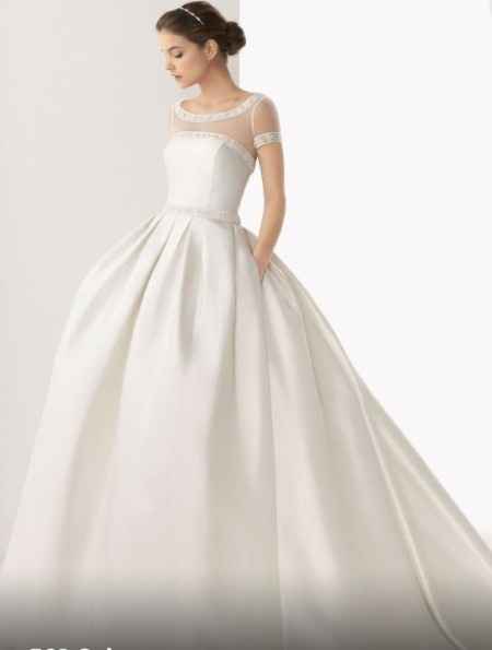 Vestido de noiva princesa, estilo bufante. - 1