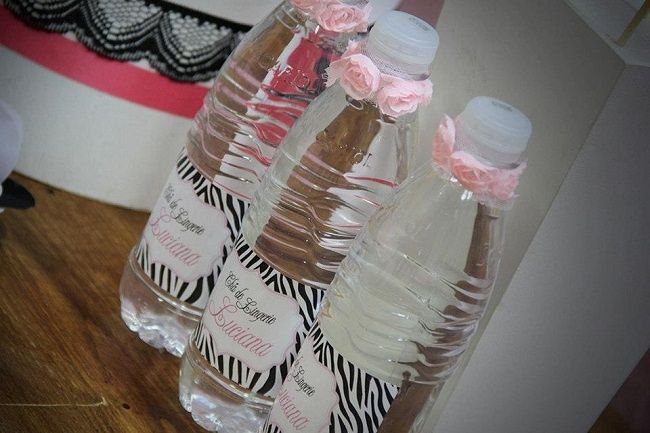 Chá de lingerie rosa e zebra!