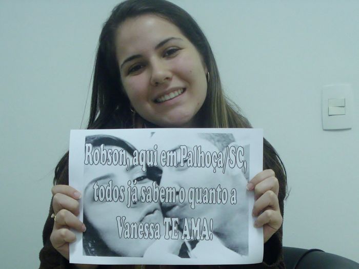 Homenagem noivo Vanessa
