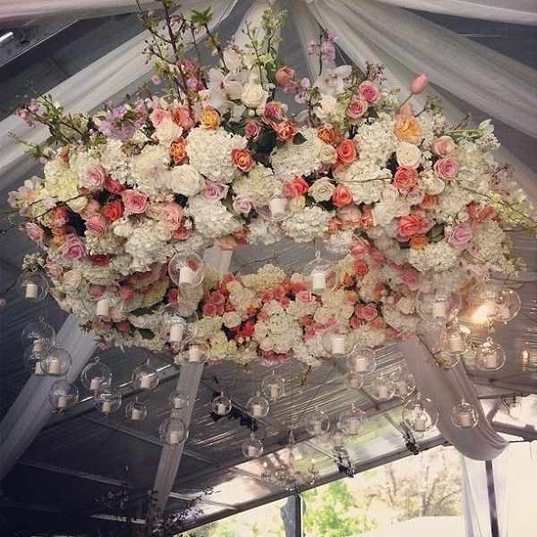 Lustres com Flores
