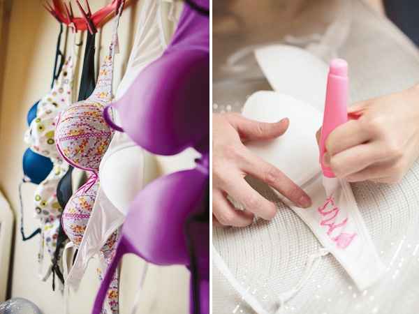 Chá de lingerie fofo!