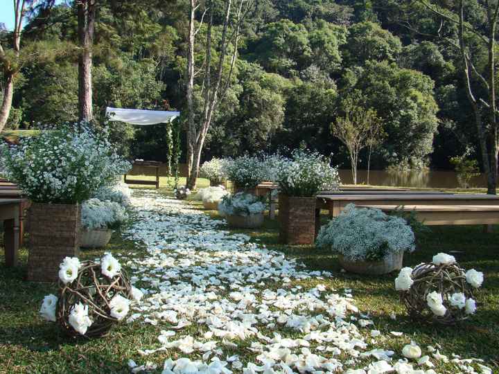casamento ao ar livre