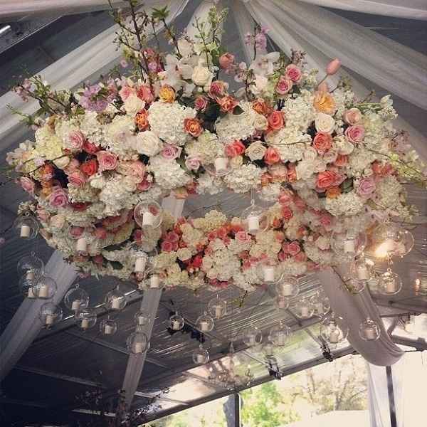 Lustres com Flores
