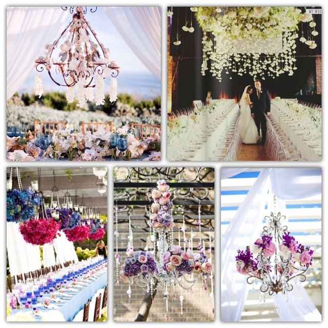 Lustres com Flores