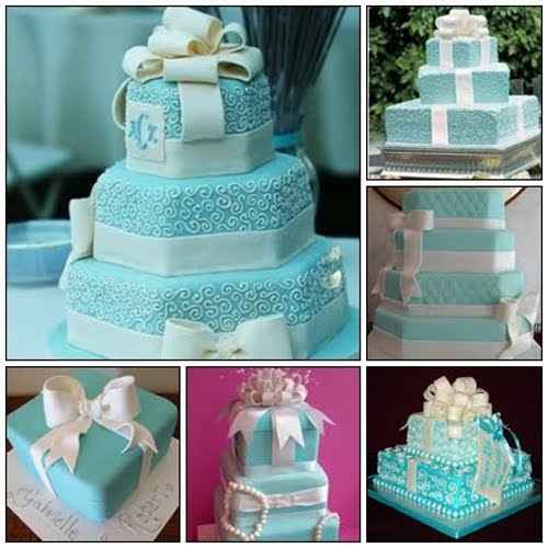 bolo azul tiffany