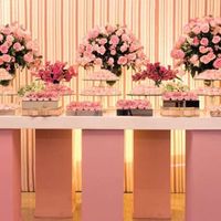 Decoração - Rosa e Marrom