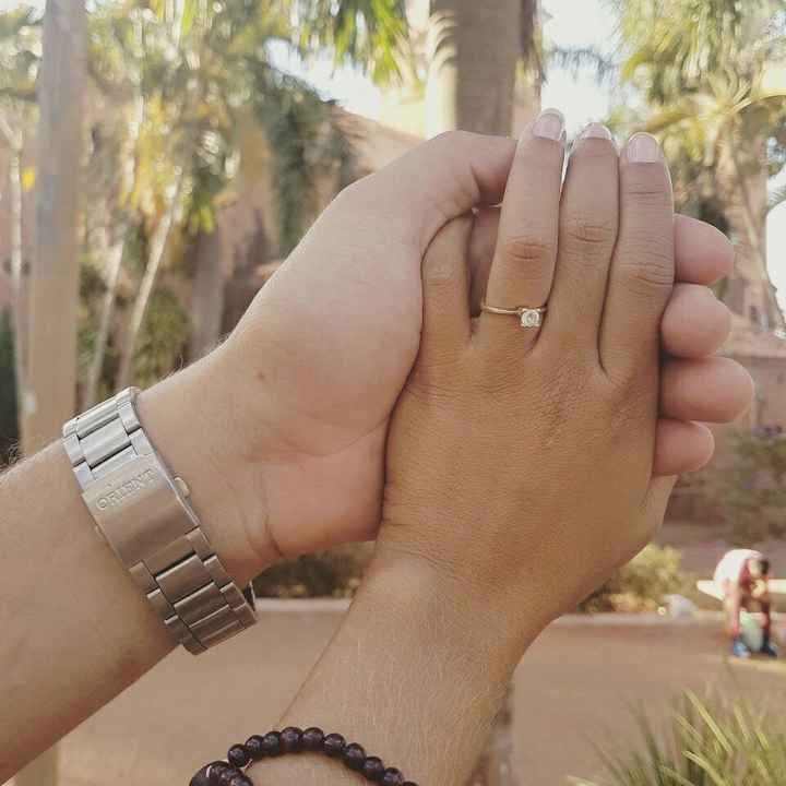 Poste a foto do seu anel/aliança de noivado! - 1