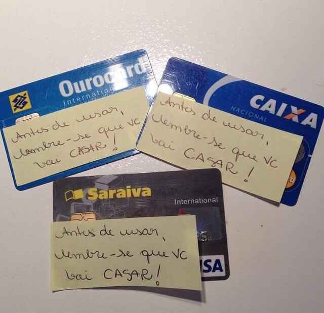 Humor pra noiva: cartão de crédito - 1