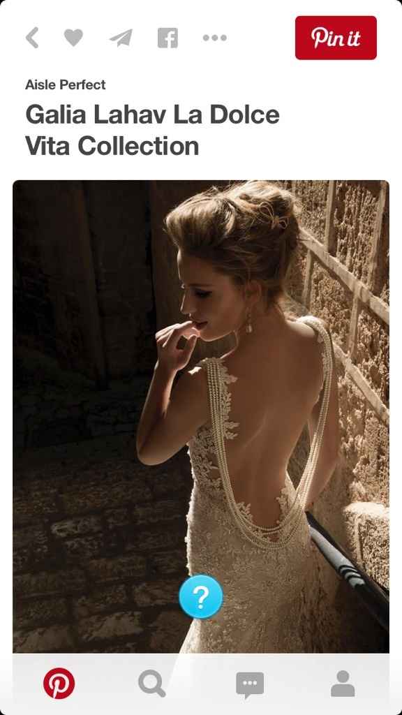 Tem algum detalhe nas costas do seu vestido de noiva? - 5