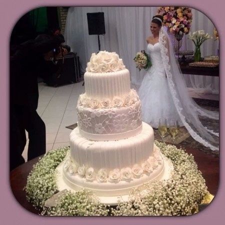 Inspirações - Bolo de casamento 