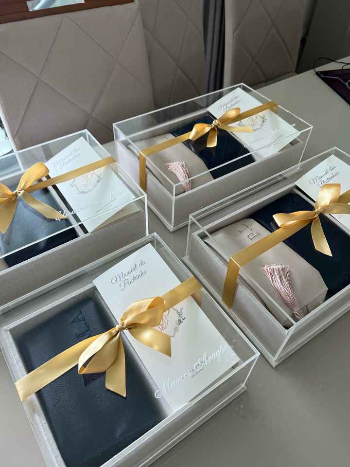 Minha caixa dos padrinhos ficou pronta! :) - 3