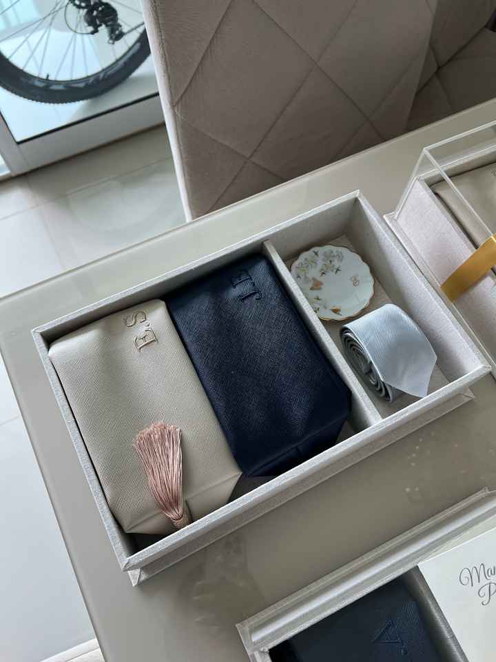 Minha caixa dos padrinhos ficou pronta! :) - 2
