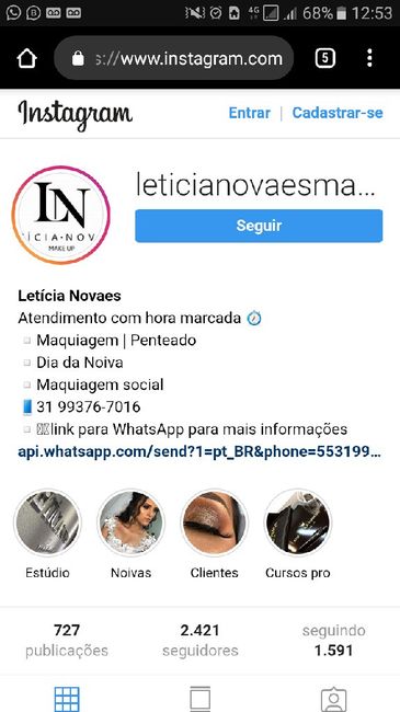 Indicações de maquiagem/penteado em bh e região 1
