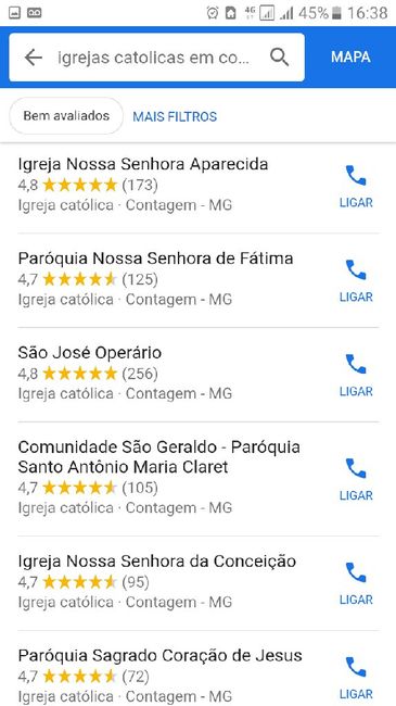 Sugestões de Igreja Contagem 3