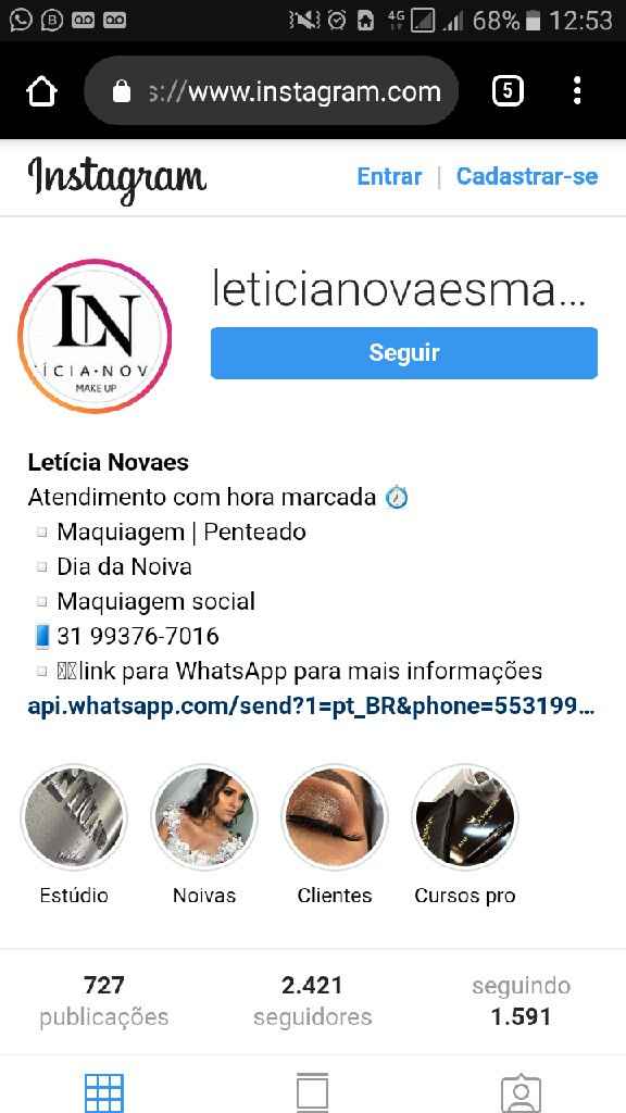 Indicações de maquiagem/penteado em bh e região - 1
