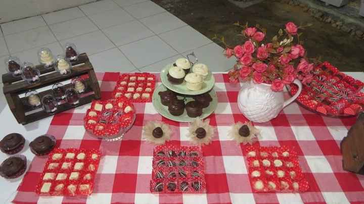 Mesa dos doces