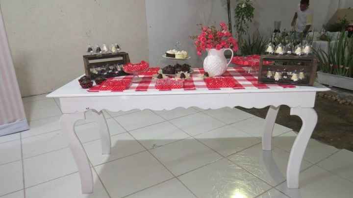 Mesa dos doces
