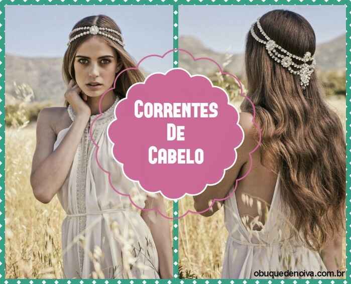 Alguma noiva vai usar corrente de cabelo? - 5